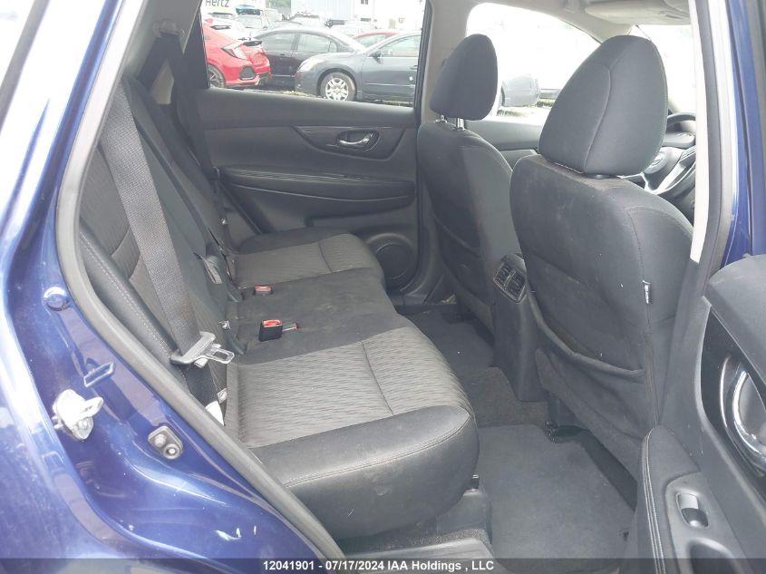 2017 Nissan Rogue Sv/Sl VIN: 5N1AT2MVXHC861320 Lot: 12041901