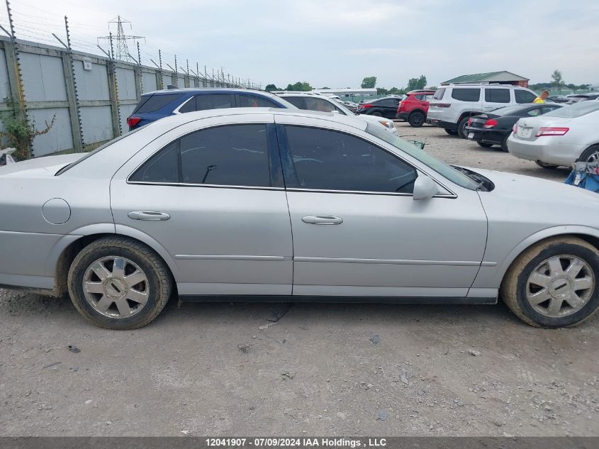 2002 Lincoln Ls VIN: 1LNHM87A72Y626827 Lot: 12041907