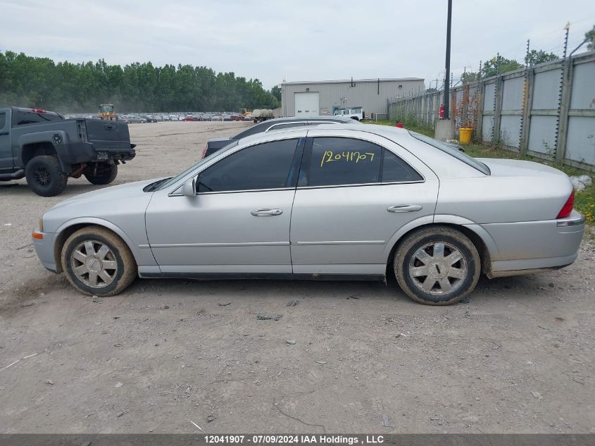 2002 Lincoln Ls VIN: 1LNHM87A72Y626827 Lot: 12041907