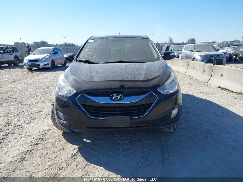 2013 Hyundai Tucson Gls/Limited VIN: KM8JUCAC8DU616218 Lot: 12041910