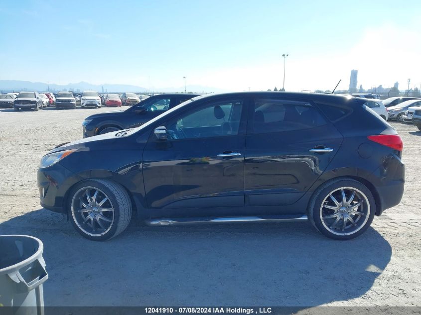 2013 Hyundai Tucson Gls/Limited VIN: KM8JUCAC8DU616218 Lot: 12041910