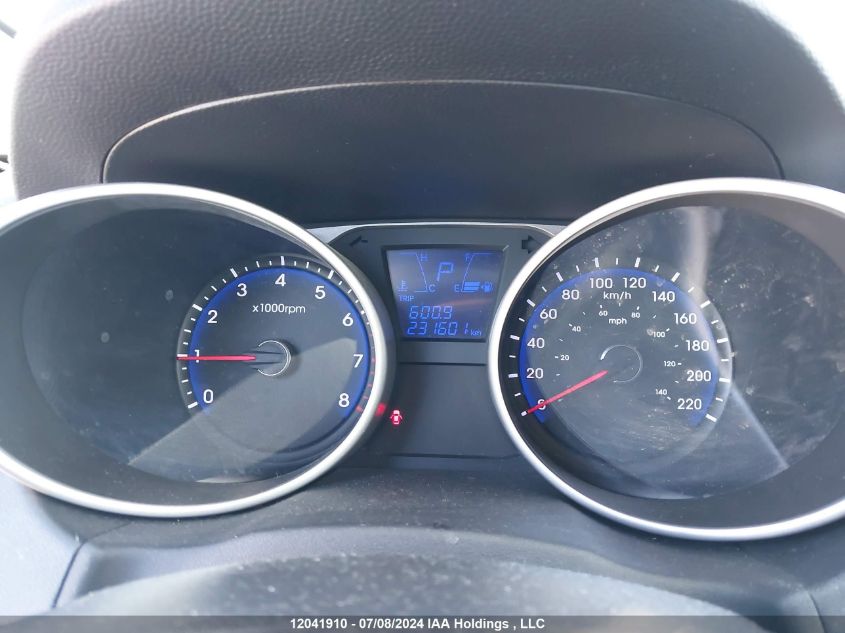 2013 Hyundai Tucson Gls/Limited VIN: KM8JUCAC8DU616218 Lot: 12041910