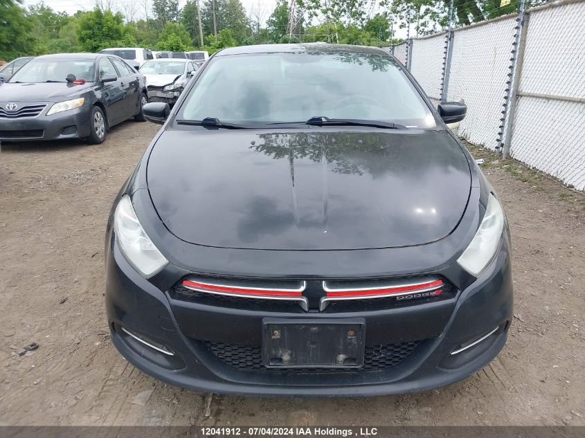 2014 Dodge Dart VIN: 1C3CDFDH6ED835898 Lot: 12041912