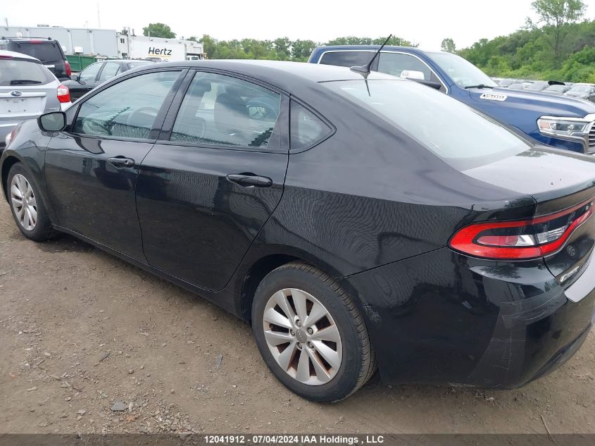 2014 Dodge Dart VIN: 1C3CDFDH6ED835898 Lot: 12041912