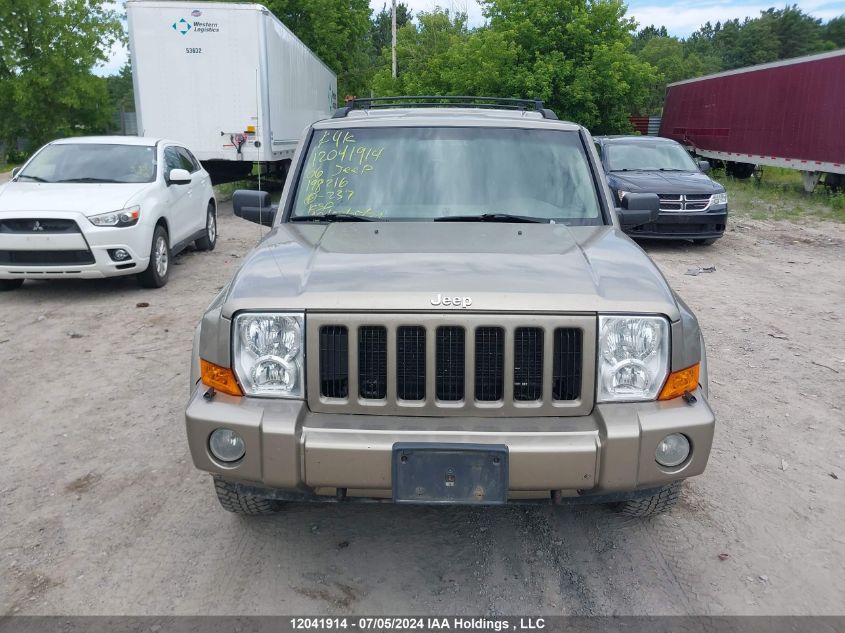 2006 Jeep Commander VIN: 1J8HG48K76C198216 Lot: 12041914