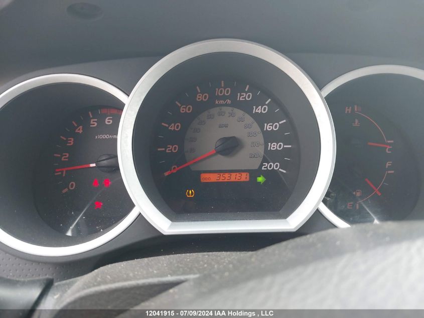 2007 Toyota Tacoma Access Cab VIN: 5TETX22N07Z341678 Lot: 12041915