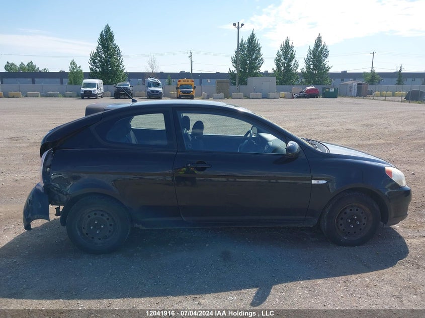 2008 Hyundai Accent Gs VIN: KMHCN35CX8U098666 Lot: 12041916