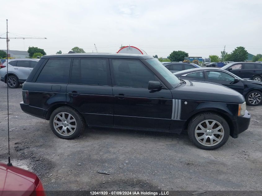 2007 Land Rover Range Rover Hse VIN: SALMF15497A251968 Lot: 12041920