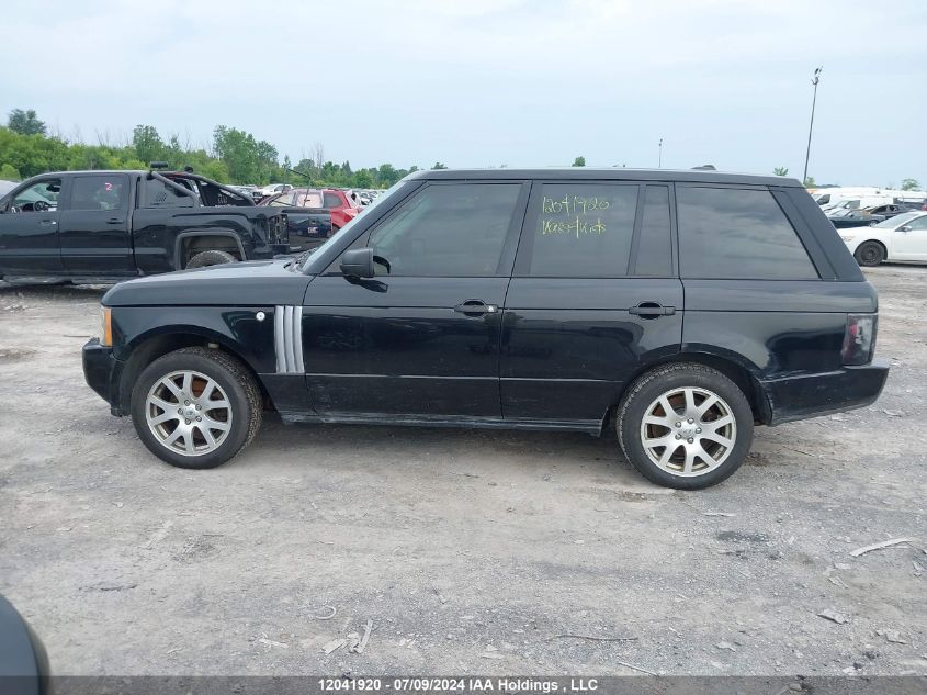 2007 Land Rover Range Rover Hse VIN: SALMF15497A251968 Lot: 12041920