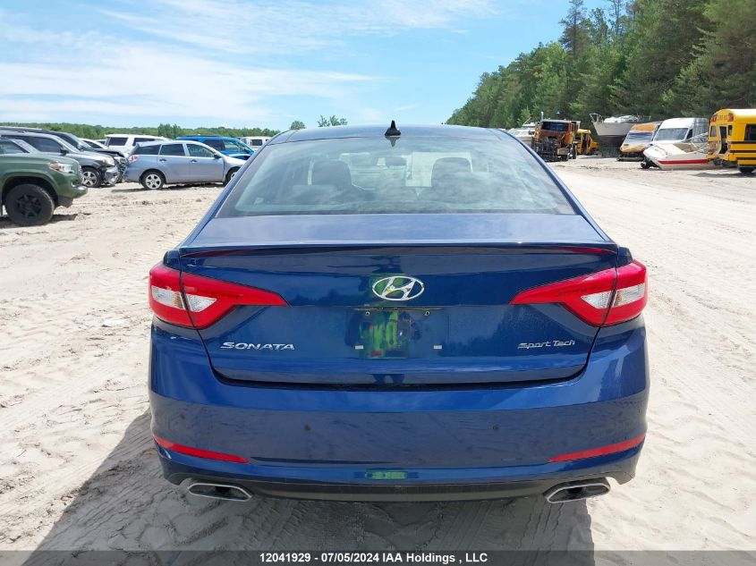 2016 Hyundai Sonata Sport/Limited VIN: 5NPE34AF7GH380460 Lot: 12041929