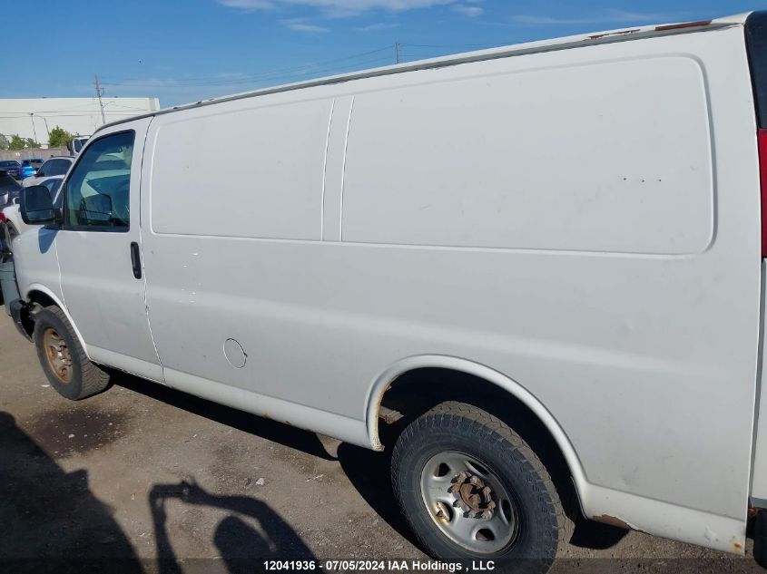 2012 Chevrolet Express 2500 Work Van VIN: 1GCWGFFA9C1136862 Lot: 12041936