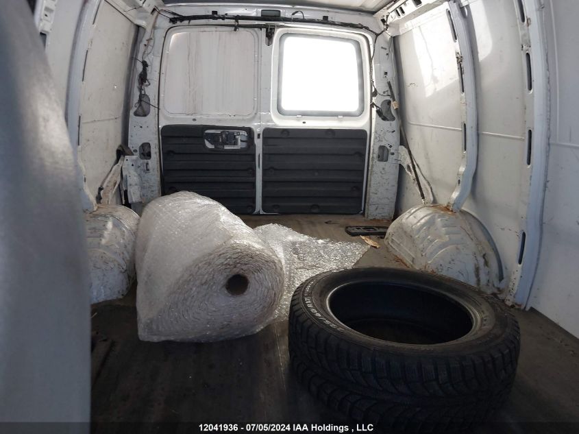 2012 Chevrolet Express 2500 Work Van VIN: 1GCWGFFA9C1136862 Lot: 12041936