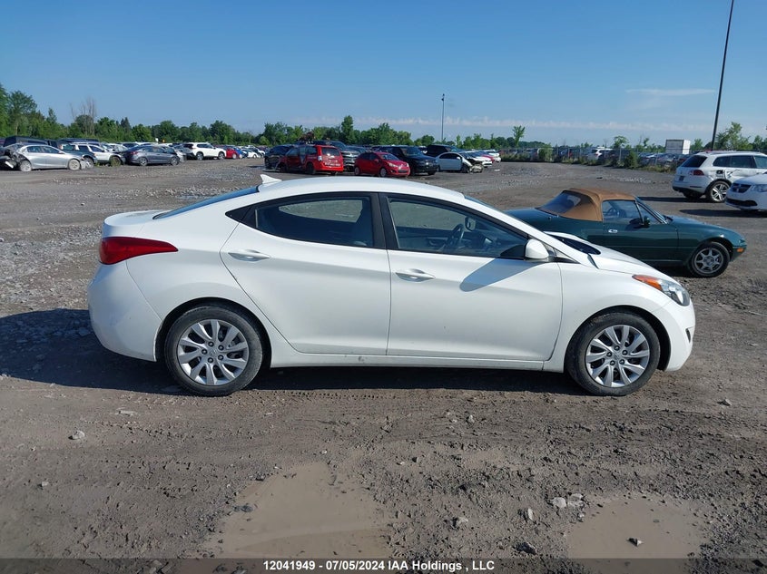 2013 Hyundai Elantra Gl VIN: 5NPDH4AE7DH445467 Lot: 12041949