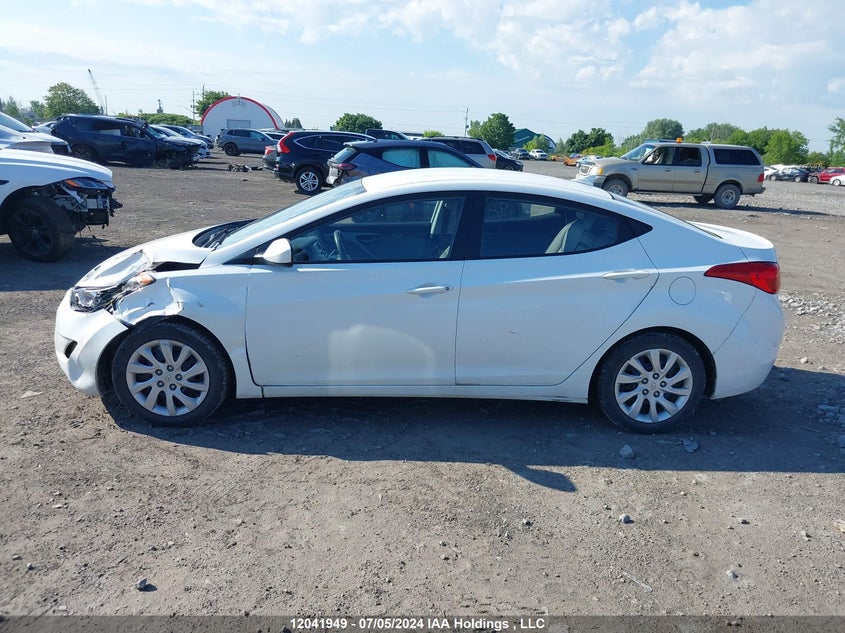 2013 Hyundai Elantra Gl VIN: 5NPDH4AE7DH445467 Lot: 12041949