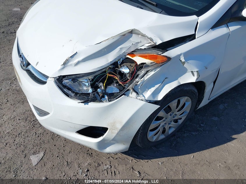 2013 Hyundai Elantra Gl VIN: 5NPDH4AE7DH445467 Lot: 12041949