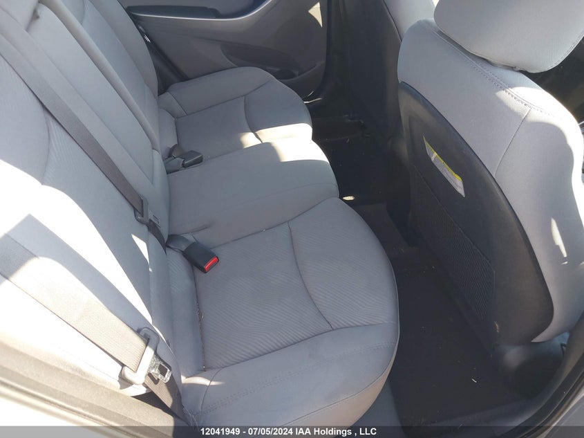 2013 Hyundai Elantra Gl VIN: 5NPDH4AE7DH445467 Lot: 12041949