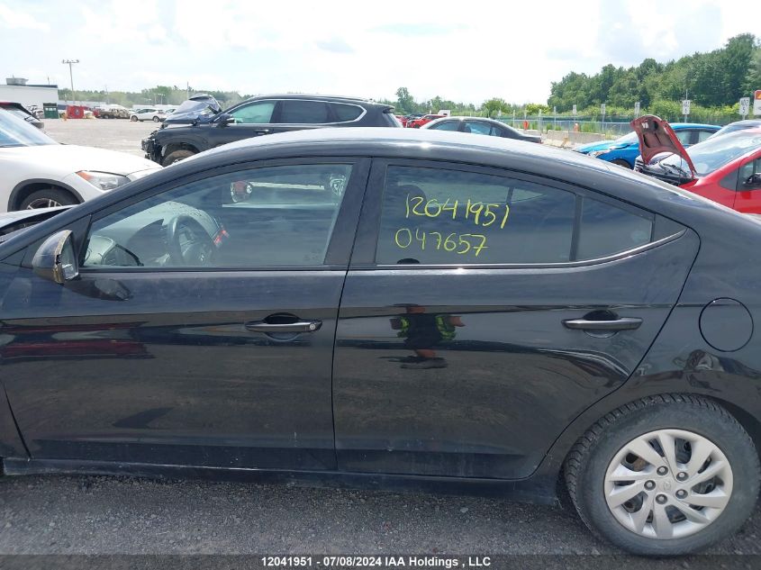 2017 Hyundai Elantra VIN: 5NPD74LF7HH047657 Lot: 12041951