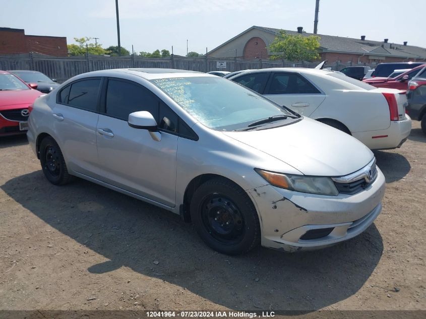 2012 Honda Civic Sdn VIN: 2HGFB2F9XCH017203 Lot: 12041964