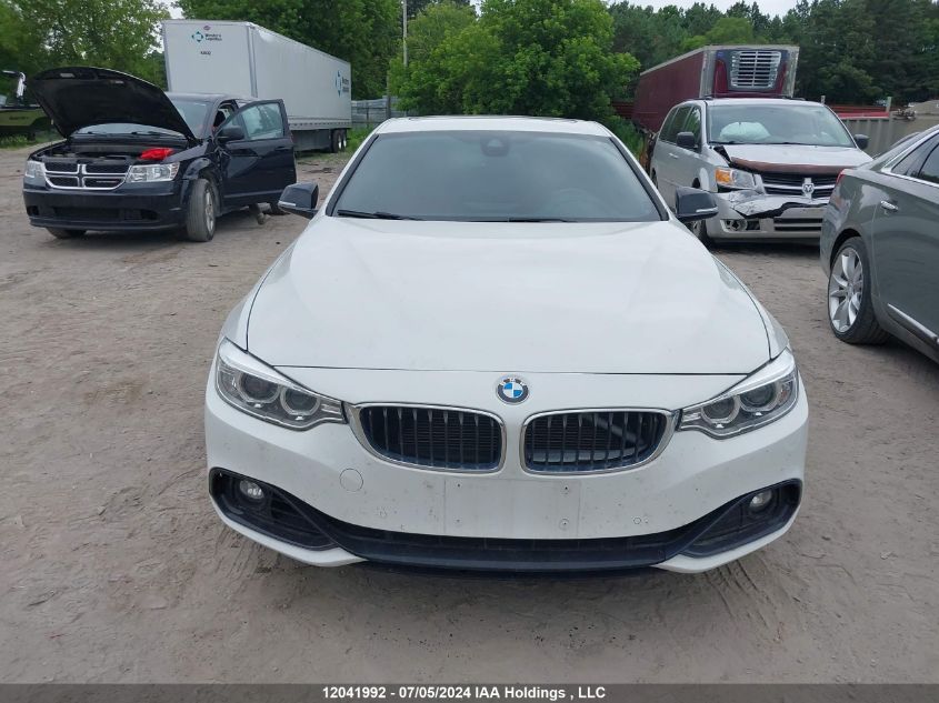 2014 BMW 4 Series 428I xDrive VIN: WBA3N5C58EK197124 Lot: 12041992