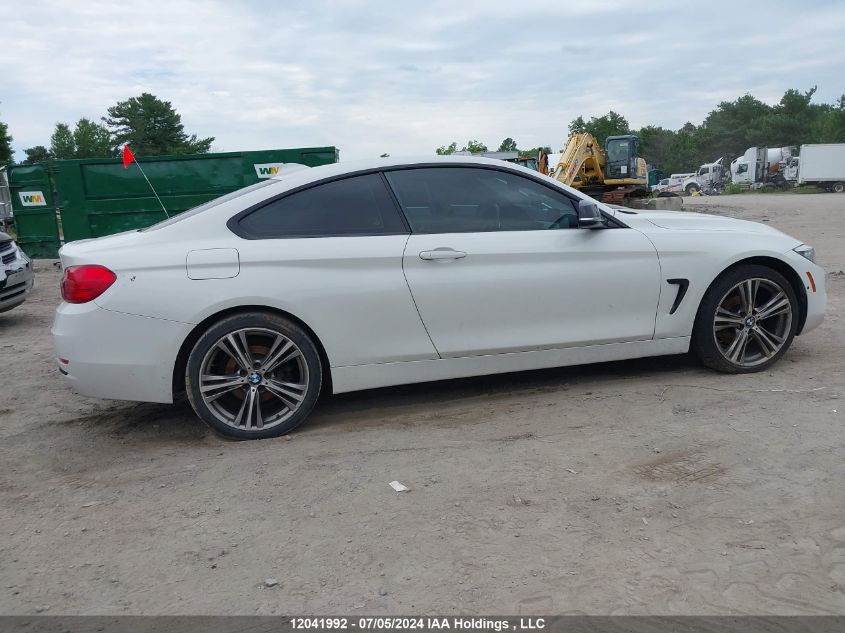 2014 BMW 4 Series 428I xDrive VIN: WBA3N5C58EK197124 Lot: 12041992