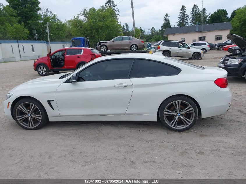 2014 BMW 4 Series 428I xDrive VIN: WBA3N5C58EK197124 Lot: 12041992