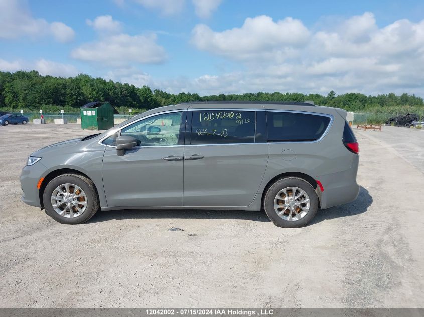 2022 Chrysler Pacifica Touring L Awd VIN: 2C4RC3BG9NR216484 Lot: 12042002