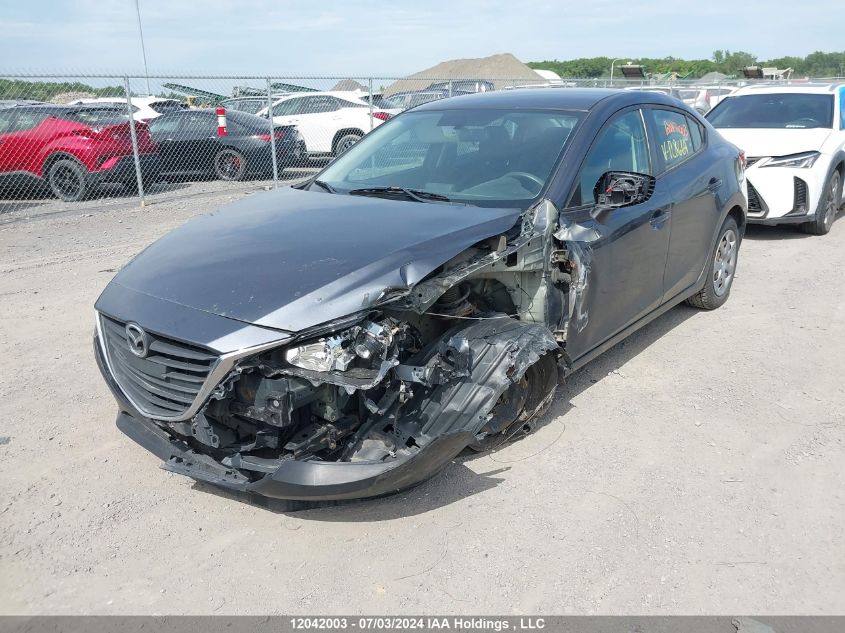 2015 Mazda Mazda3 VIN: 3MZBM1U70FM128669 Lot: 12042003