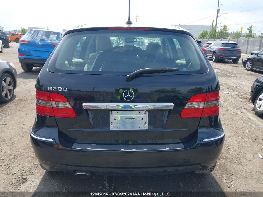 2010 Mercedes-Benz B-Class B 200 VIN: WDDFH3DB6AJ525078 Lot: 12042016