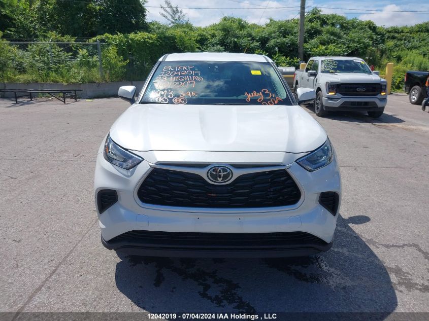 2023 Toyota Highlander L/Le/Xle/Limited/Platinum/Xse VIN: 5TDKDRBH9PS012207 Lot: 12042019