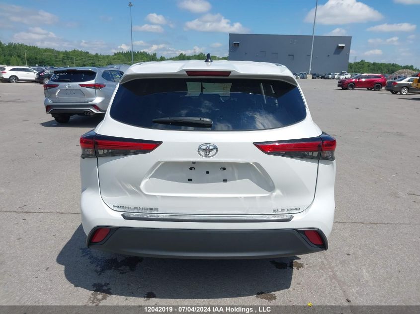 2023 Toyota Highlander L/Le/Xle/Limited/Platinum/Xse VIN: 5TDKDRBH9PS012207 Lot: 12042019