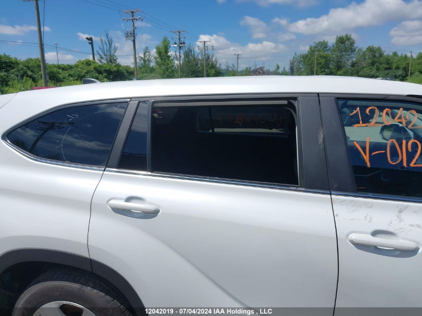 2023 Toyota Highlander L/Le/Xle/Limited/Platinum/Xse VIN: 5TDKDRBH9PS012207 Lot: 12042019