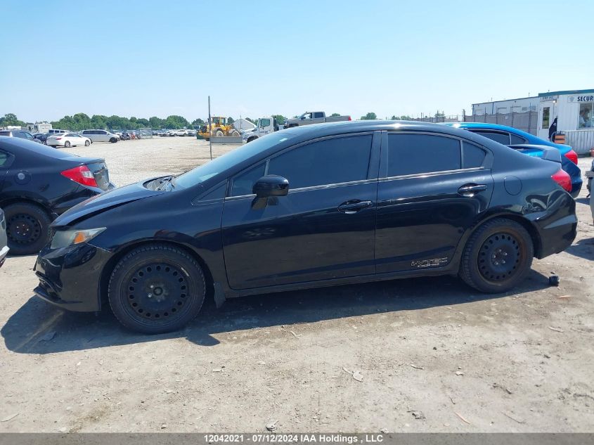 2014 Honda Civic Sedan VIN: 2HGFB6E55EH200565 Lot: 12042021