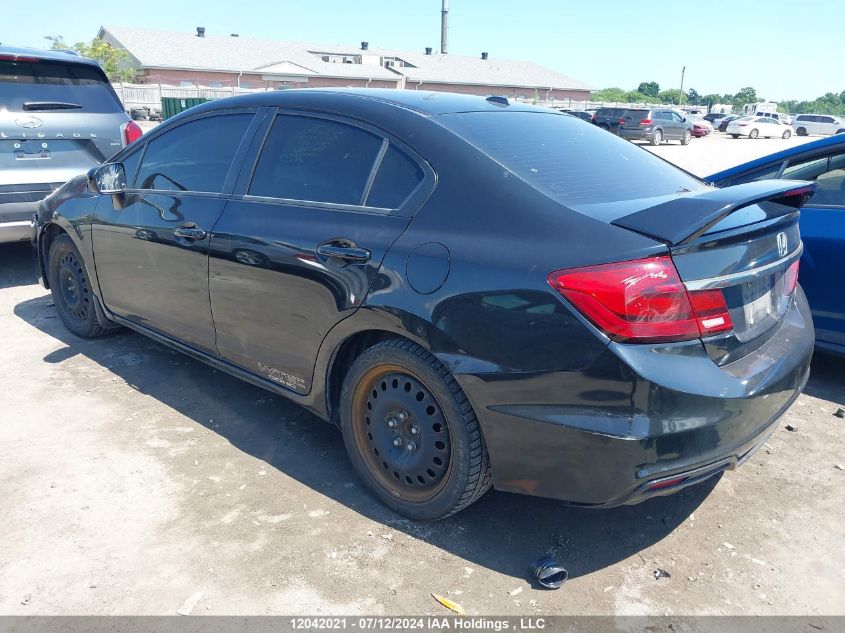 2014 Honda Civic Sedan VIN: 2HGFB6E55EH200565 Lot: 12042021