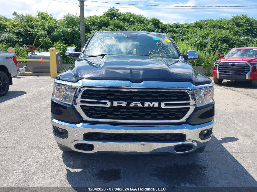 2022 Ram 1500 Big Horn/Lone Star VIN: 1C6RRFFG8NN293491 Lot: 12042028