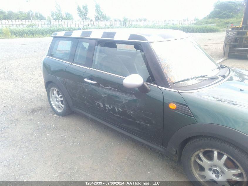 2008 Mini Cooper Clubman VIN: WMWML33598TP97082 Lot: 12042039