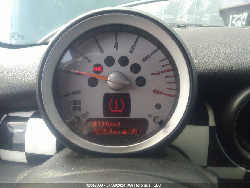 2008 Mini Cooper Clubman VIN: WMWML33598TP97082 Lot: 12042039