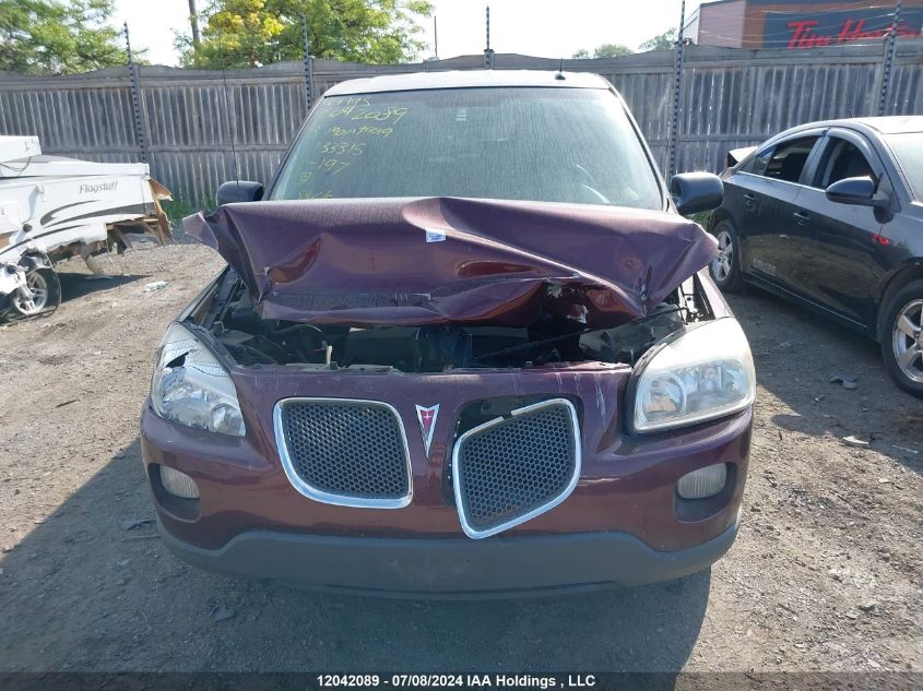 2008 Pontiac Montana Sv6 VIN: 1GMDU03158D133315 Lot: 12042089