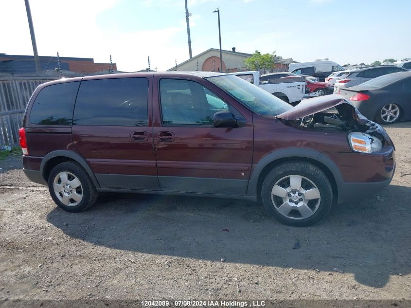 2008 Pontiac Montana Sv6 VIN: 1GMDU03158D133315 Lot: 12042089