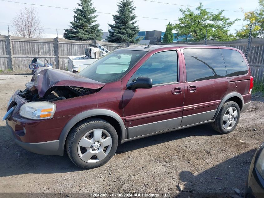 2008 Pontiac Montana Sv6 VIN: 1GMDU03158D133315 Lot: 12042089