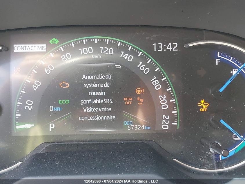 2021 Toyota Rav4 Prime Se VIN: JTMGB3FV9MD018315 Lot: 12042090