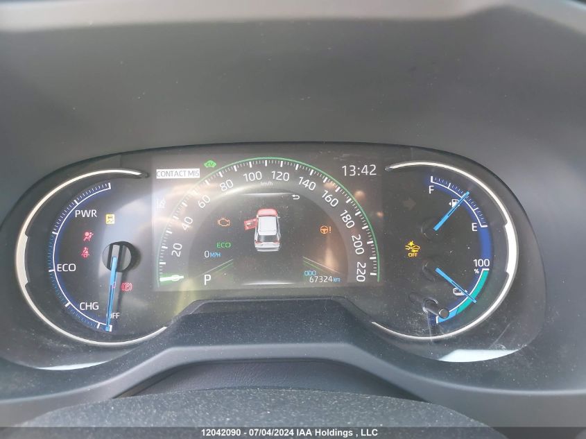 2021 Toyota Rav4 Prime Se VIN: JTMGB3FV9MD018315 Lot: 12042090