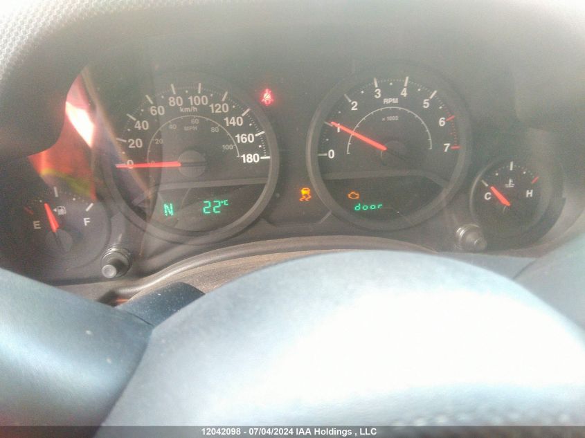 2007 Jeep Wrangler X VIN: 1J4GA39127L100502 Lot: 12042098