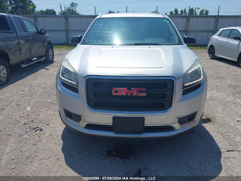 2015 GMC Acadia VIN: 1GKKVNED2FJ317465 Lot: 12042099