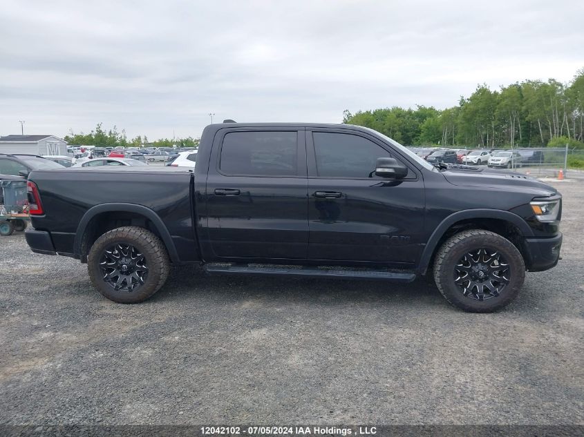 2022 Ram 1500 Rebel VIN: 1C6SRFLT4NN292860 Lot: 12042102
