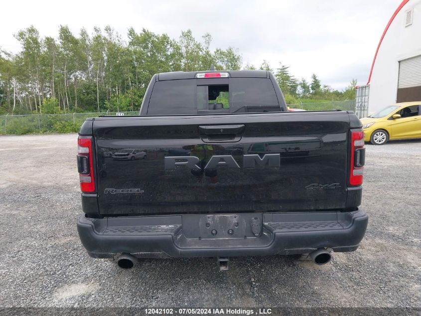 2022 Ram 1500 Rebel VIN: 1C6SRFLT4NN292860 Lot: 12042102