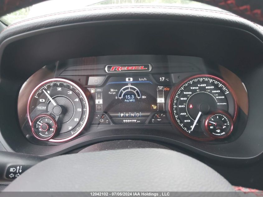 2022 Ram 1500 Rebel VIN: 1C6SRFLT4NN292860 Lot: 12042102