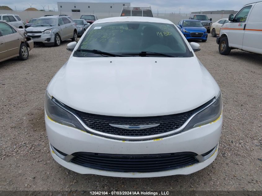 2016 Chrysler 200 Lx VIN: 1C3CCCFB6GN184019 Lot: 12042104