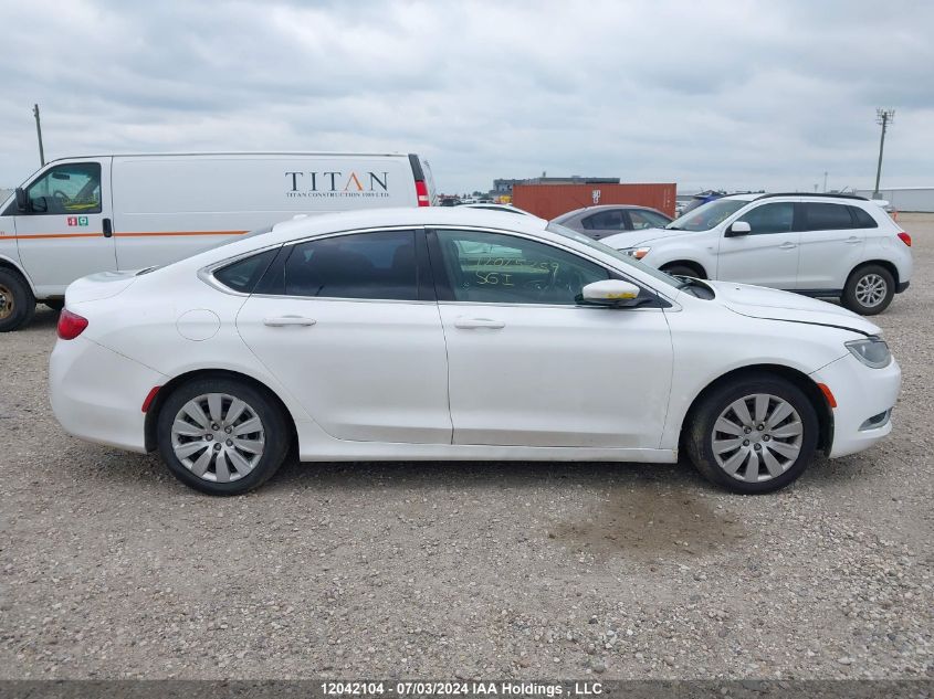 2016 Chrysler 200 Lx VIN: 1C3CCCFB6GN184019 Lot: 12042104