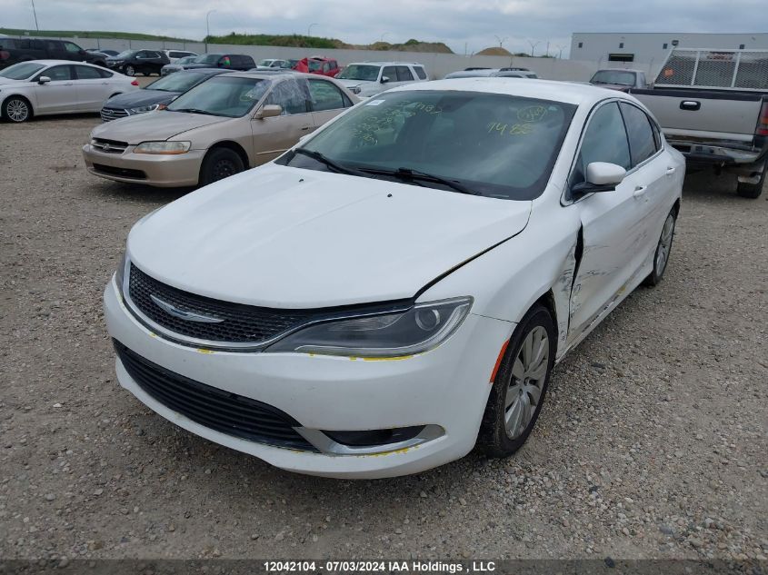 2016 Chrysler 200 Lx VIN: 1C3CCCFB6GN184019 Lot: 12042104