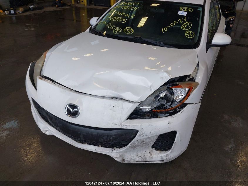 2012 Mazda Mazda3 VIN: JM1BL1KF8C1528925 Lot: 12042124